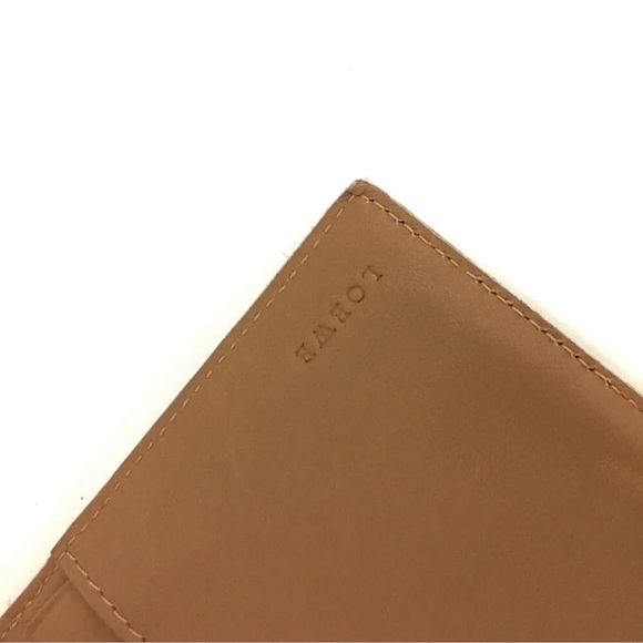 Authentic LOEWE Anagram Leather Trifold Wallet GUC - Picture 8 of 9
